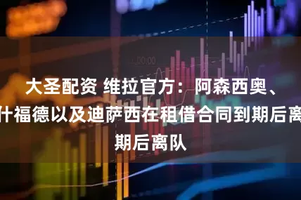 大圣配资 维拉官方：阿森西奥、拉什福德以及迪萨西在租借合同到期后离队